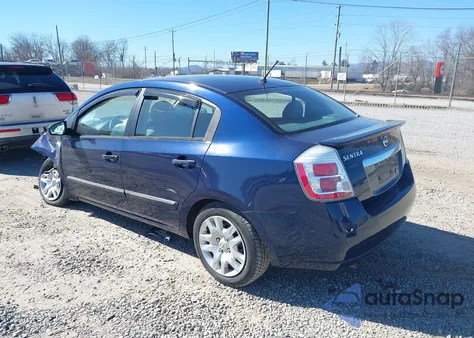 2012 Nissan Sentra 2.0 S из США, поврежденный, VIN 3N1AB6AP3CL640968